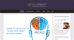 Desktop Screenshot of digital-rapport.com