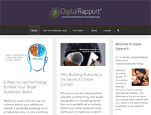 Tablet Screenshot of digital-rapport.com